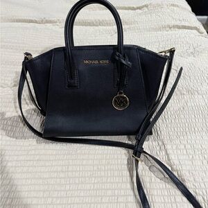 Michael Kors Black Leather Handbag
